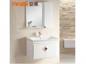 安彼衛(wèi)浴實(shí)木衛(wèi)浴柜組合 衛(wèi)生間空間的優(yōu)雅與實(shí)用之選